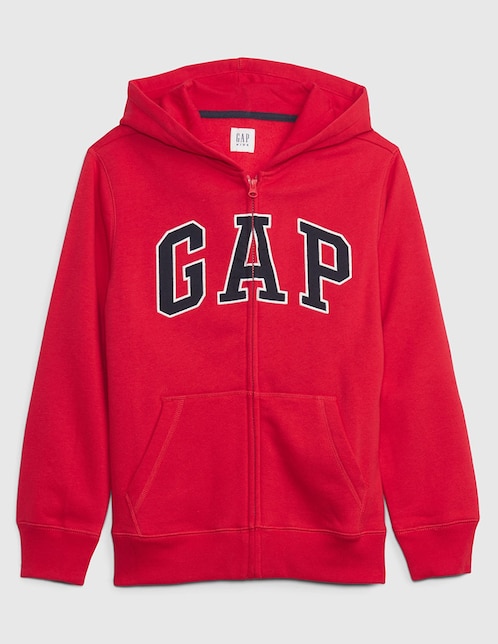 Sudadera GAP con gorro abierta para niño en GAP