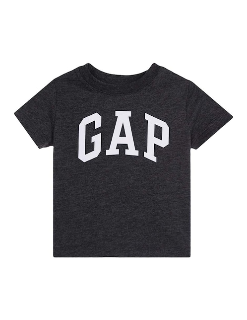 PLAYERA GAP 609749 N, 6-12 MESES, GRIS