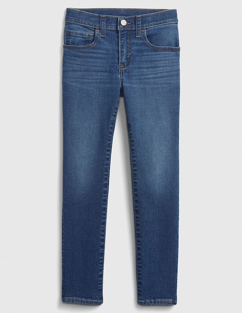 Jeans skinny deslavado para niño 1