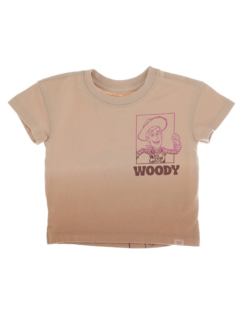 Playera Woody manga corta para niño