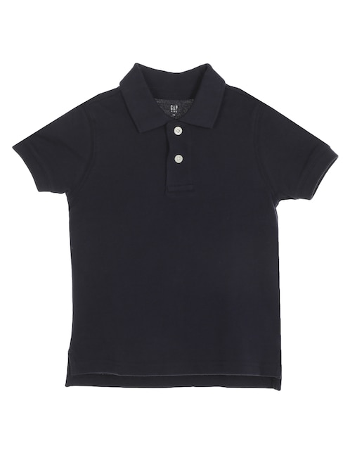 PLAYERA POLO GAP 40494, G, AZUL MARINO