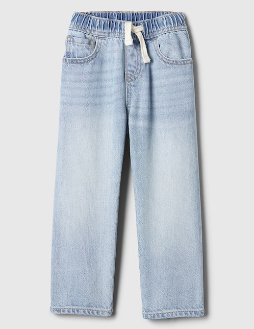 Jeans amplio deslavado para niño