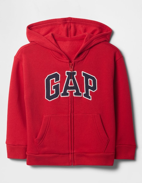 SUDADERA GAP 723271, 6-12 MESES, ROJO