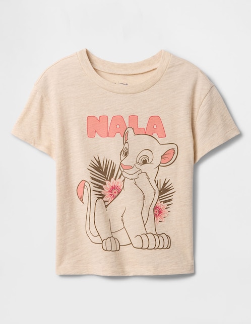Playera Nala manga corta para niña