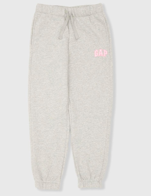 PANTS GAP 590871 NIÑA LOGO, G, GRIS