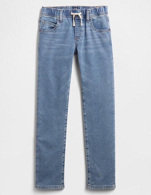 Jeans slim deslavado para niño