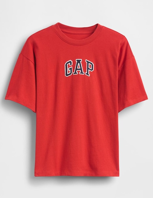 PLAYERA GAP 782451 NIÑO REGUL, M, ROJO