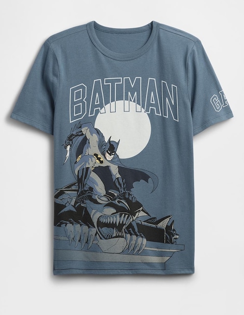 Playera Batman manga corta para niño