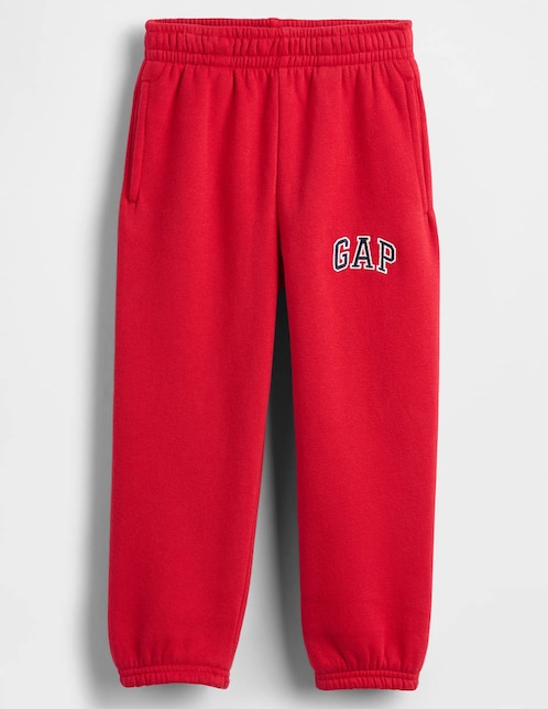 PANTS GAP 844228 NIÑO L, 3T AÑOS, ROJO