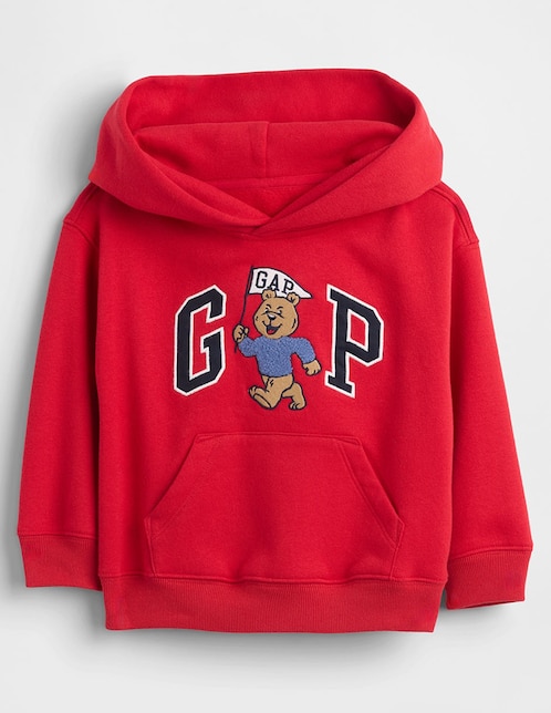 SUDADERA GAP 84422, 12-18T MESES, ROJO