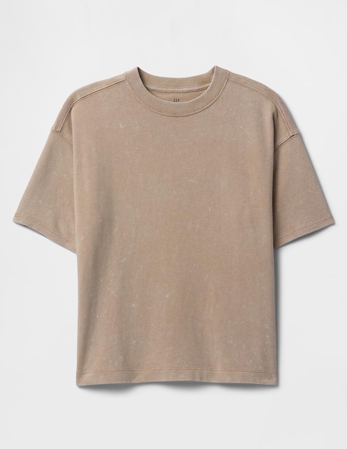 PLAYERA GAP 747751A NIÑO, 8 AÑOS, KHAKI