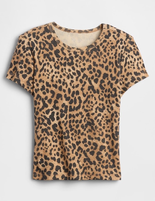 Playera manga corta para niña