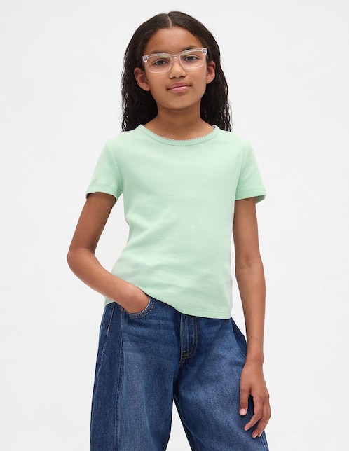 Playera manga corta para niña 1