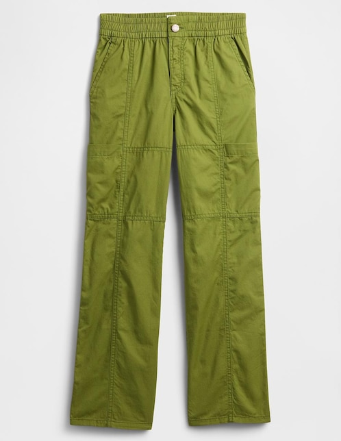 PANTALÓN GAP 80, 6-7 AÑOS, VERDE OLIVO