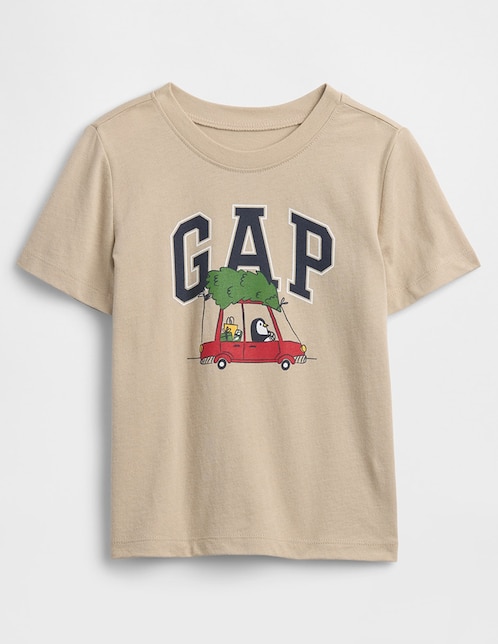 Playera manga corta para niño