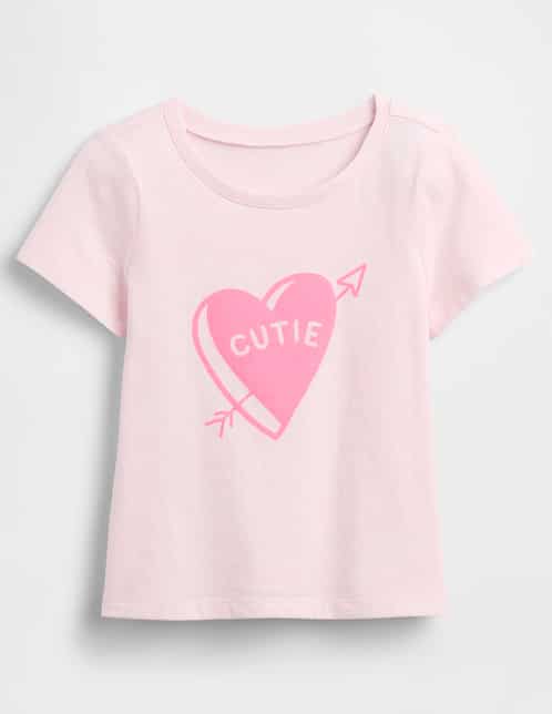 Playera manga corta para preescolar niña