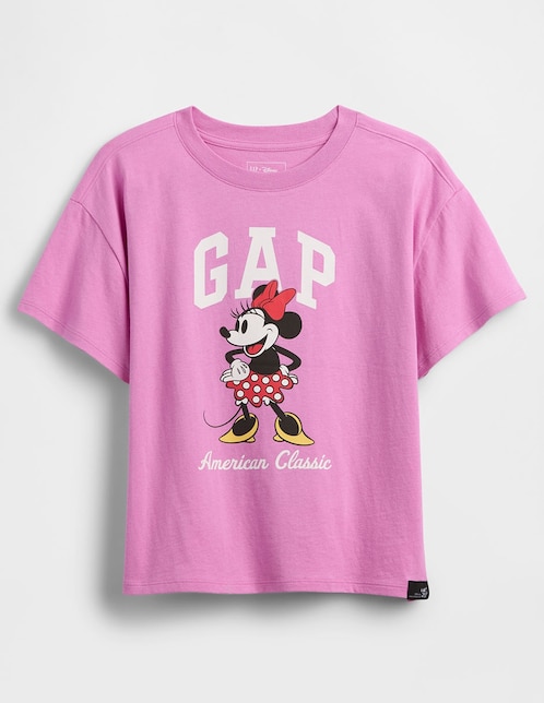 Imagen de producto PLAYERA GAP 889637 NIÑA REGU, CH, ROSA