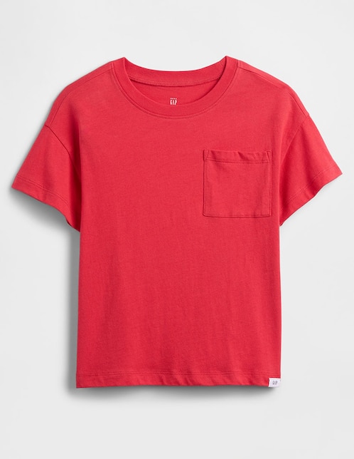 Playera manga corta para niño
