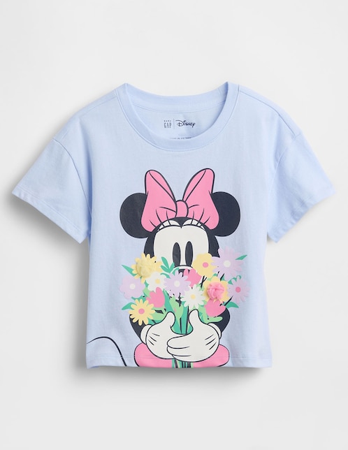 Playera manga corta para niña