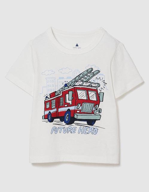 Playera manga corta para niño 1