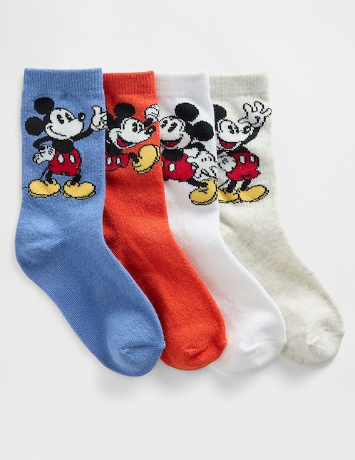 Ser de calcetín Mickey Mouse Disney de algodón para bebé niño 3 pares