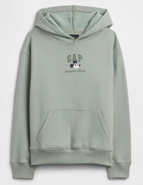 SUDADERA GAP 884160, XCH, VERDE CLARO