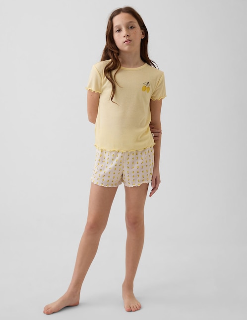 CONJUNTO PIJAMA GAP 8846, 10, AMARILLO