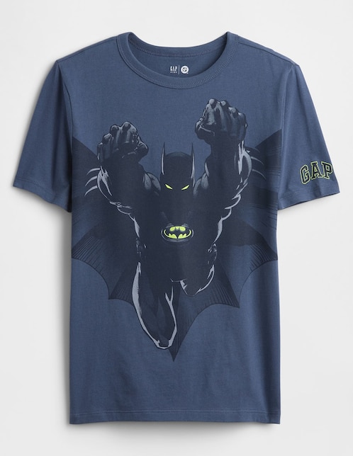 Playera Batman manga corta para niño
