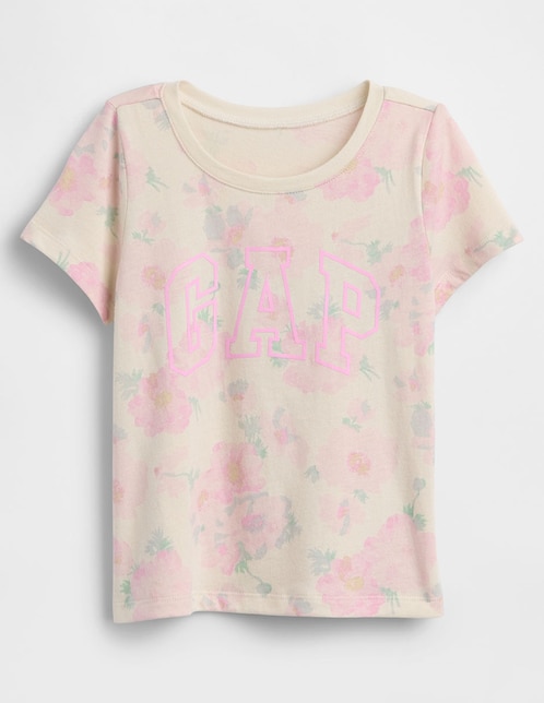 PLAYERA GAP 871480 NIÑ, 2T AÑOS, BEIGE
