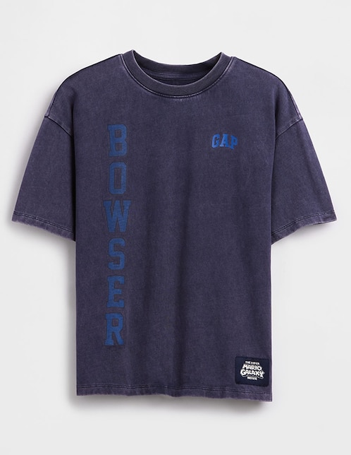 PLAYERA GAP 887401B NIÑ, XG, AZUL MARINO