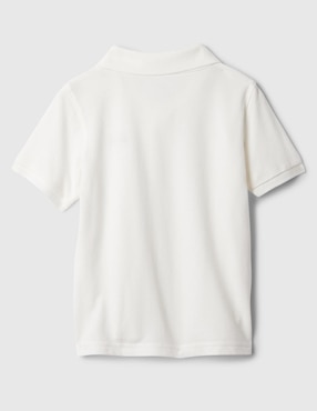 Playera tipo polo de algodón para bebé niño