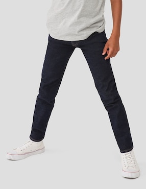 Jeans Slim Para Niño