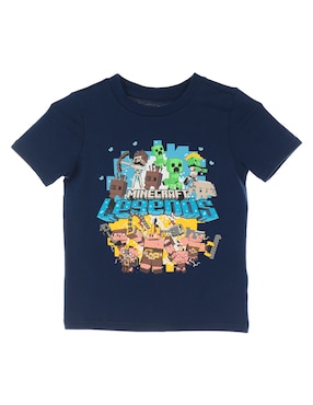 Playera Manga Corta Para Niño