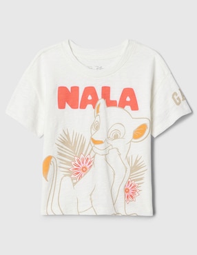 Playera Nala Manga Corta Para Niña