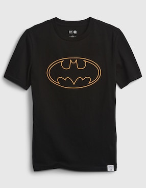 Playera Batman Manga Corta Para Niño