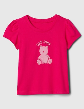 Playera Manga Corta Para Niña