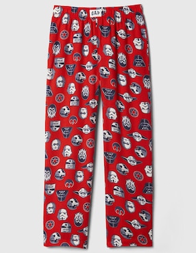 Pantalón Pijama Estampado Gráfico Para Niño