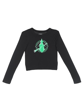 Playera Wicked manga larga para niña