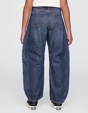 Jeans relaxed baggy lavado medio para niño