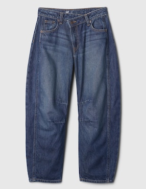 Jeans relaxed baggy lavado medio para niño