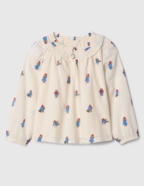 Blusa GAP X PADDINGTON Para Bebé Niña