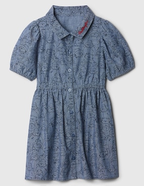 Vestido Manga Globo GAP X PADDINGTON Para Niña