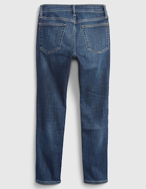 Jeans straight deslavado para niño