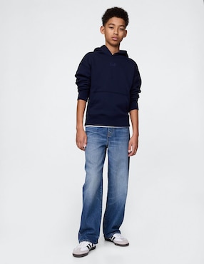 Jeans baggy Ultrasoft deslavado para niño