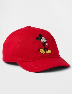 Gorra Visera Semicurva Mickey Mouse Para Niño