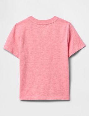 Playera manga corta para bebé niña