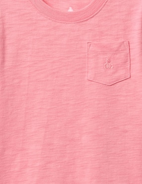 Playera manga corta para bebé niña
