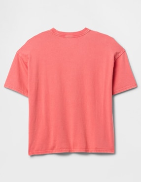 Playera manga corta para niño