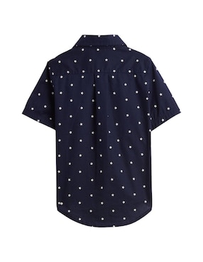 Camisa casual de algodón manga corta para niño