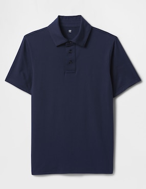 Playera tipo polo para niño